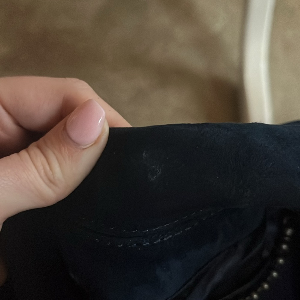 Coach Navy Blue Motto Jacket - Picture 7 of 12